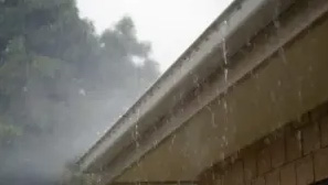 Before gutter repair Cary NC