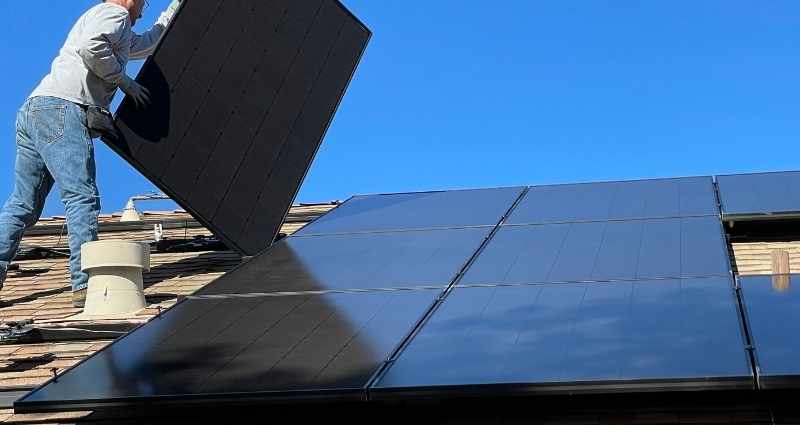 installing residential solar panels